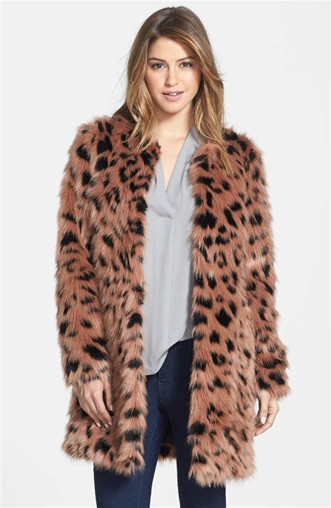 women michael kors faux fur coat|Michael Kors Women's Faux Fur Coats & Jackets .